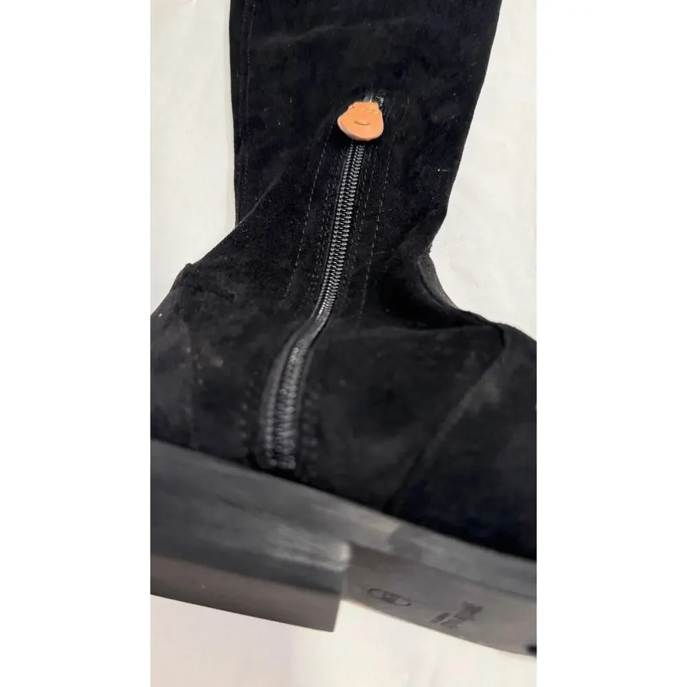 Gentle Souls by Kenneth Cole Women's Emma Stretch Boot US 5.5 Black‎ Knee High